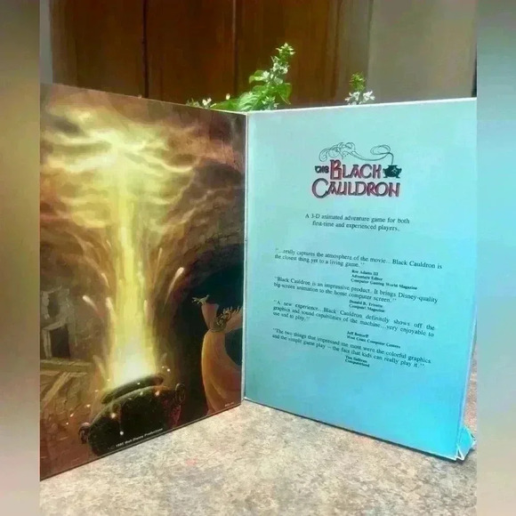 Sierra The Black Cauldron (IBM/Tandy MS-DOS 5 1/4 & 3.5 Sierra, 1985) - Picture 4 of 13